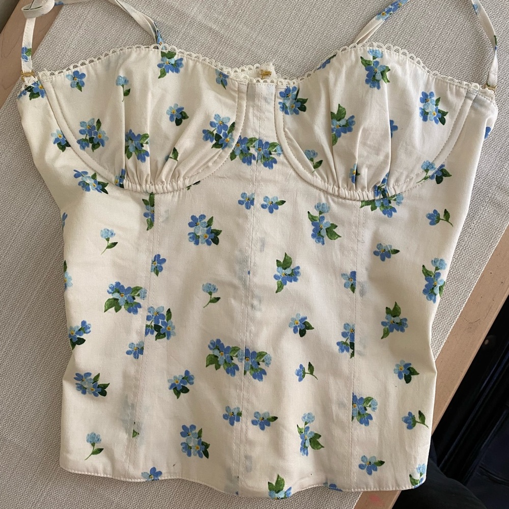 WeWoreWhat Corset Top, Size 2, Brand New